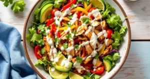 Chicken Fajita Salad