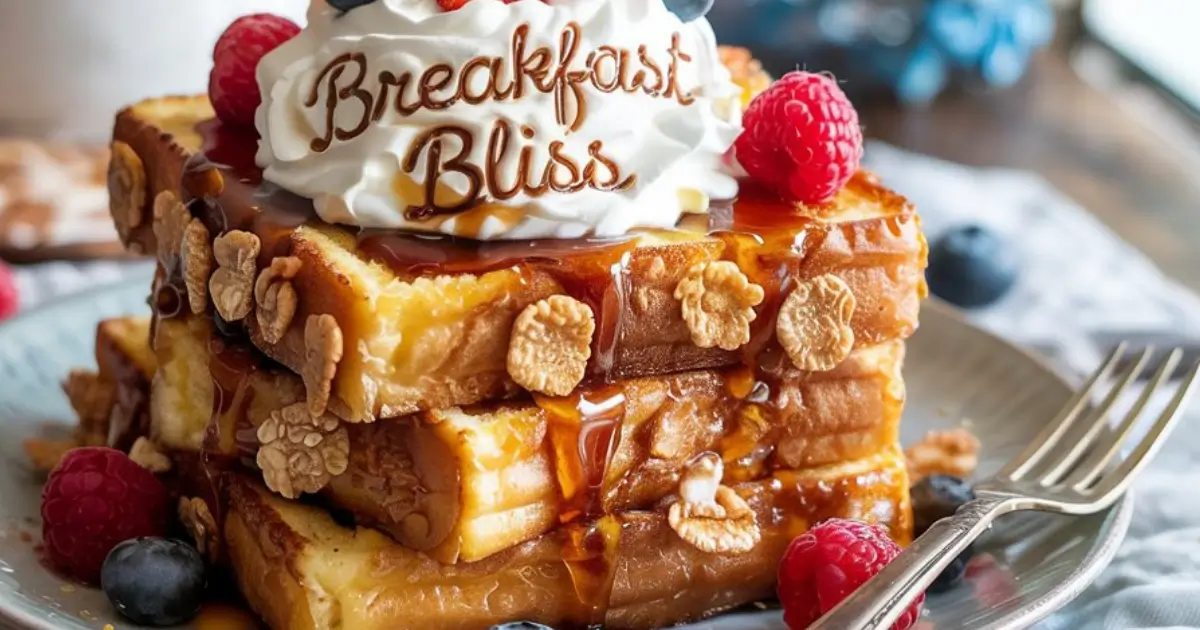 Cap’n Crunch French Toast: The Breakfast That’ll Make You Feel Like a Kid Again (But Way More Fancy) 3 dekadenter french toast mit karamellisierten pekannussen