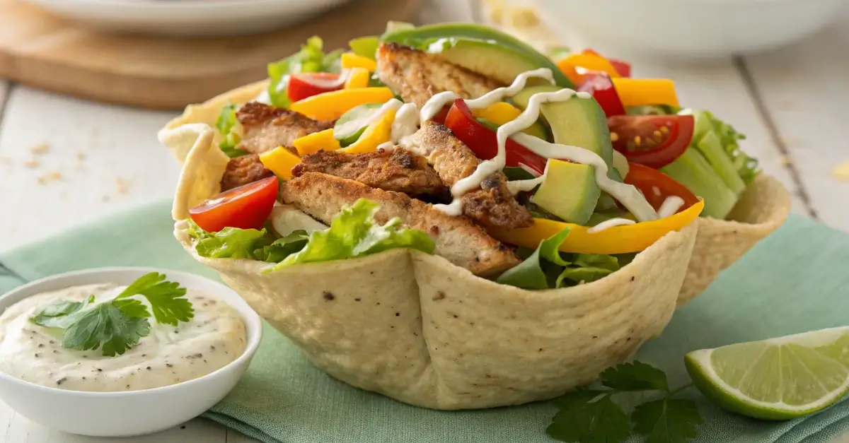 fajita taco salad​