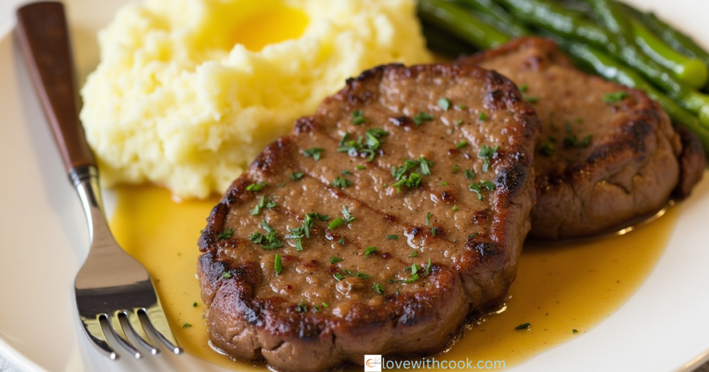 Garlic Butter Steak with Mashed Potatoes for Valentine’s 1 Easy Garlic Butter Steak with Mashed Potatoes for Valentine’s