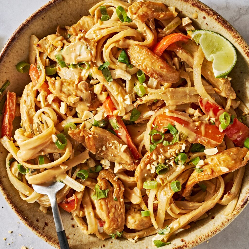 The Noodle Dish That Will Make You Excited to Cook on a Weeknight 2 Peanut Lime Chicken Noodles Recipe